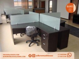 islas de trabajo mobiliario para oficina